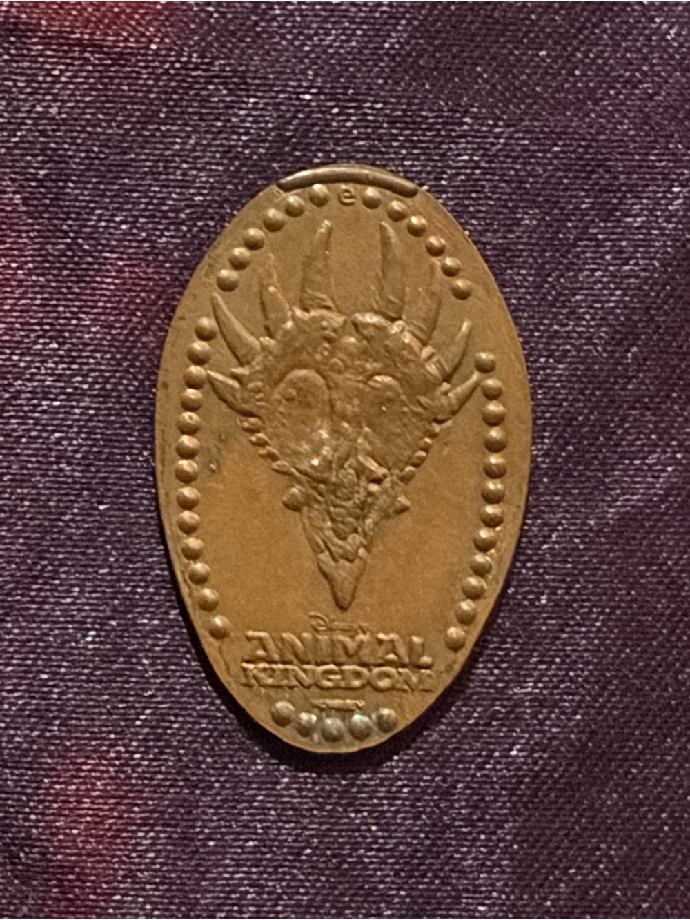 Walt Disney World’s Animal Kingdom Elongated Souvenir - Charm